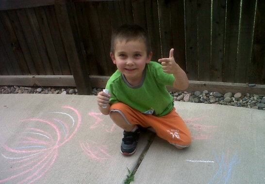 Today's my grandson Panky's fifth birthday. In related news: no one's heard about a party clown gone - um - missing. NO ONE.