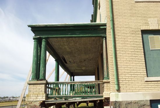 Pete and I rode our bikes around Sandy Hook, which took a hellacious beating during Superstorm Sandy. The Park Service and volunteers did a fantastic job.