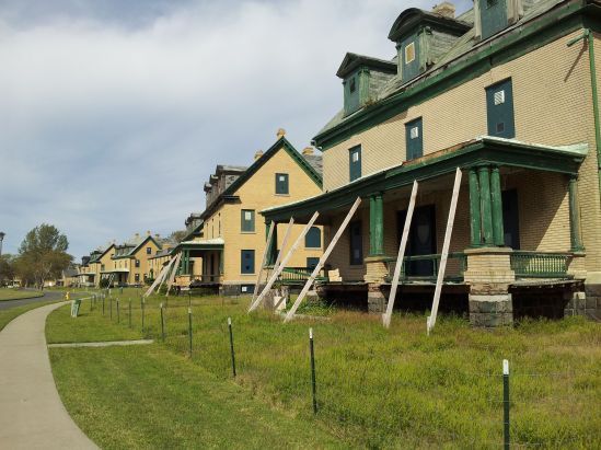 The rest of the park looked fresh. The roads had been repaved, parts of the bike path were repaved and some new fencing protected goats. I don't remember goats out there before. Maybe the park upgraded.