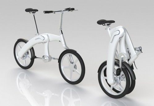 Mando Footloose chainless folding bike. I love it more than chocolate.