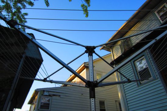 It's the Mae West of clotheslines.