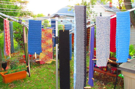 You sent me yarn. I did this with it.