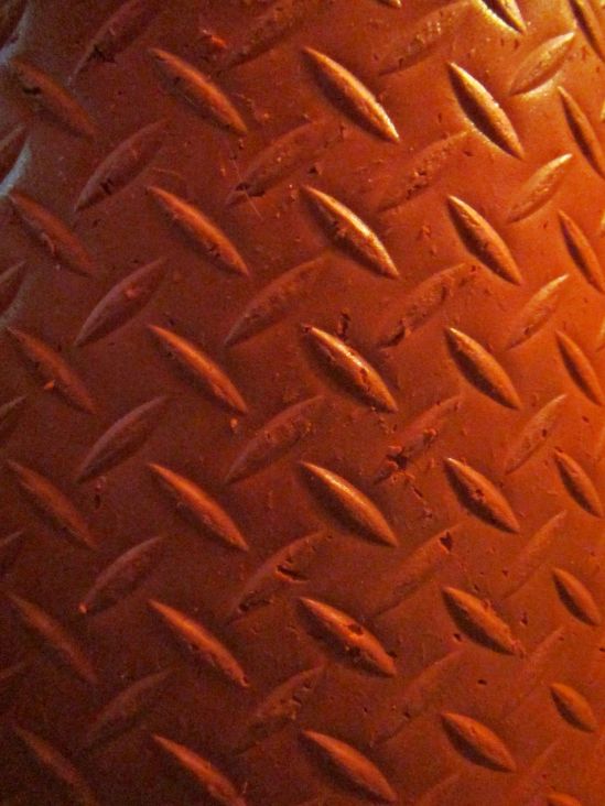 Behold my exercise mat, often shared with some downward-facing cats.