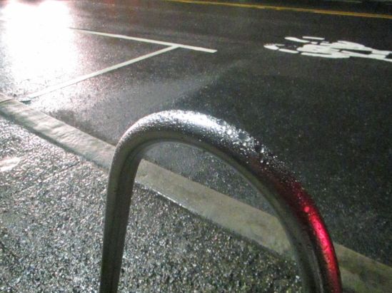 Tomorrow, I go back to work, but can't bicycle for another month. This driving thing is highly overrated and will never catch on!