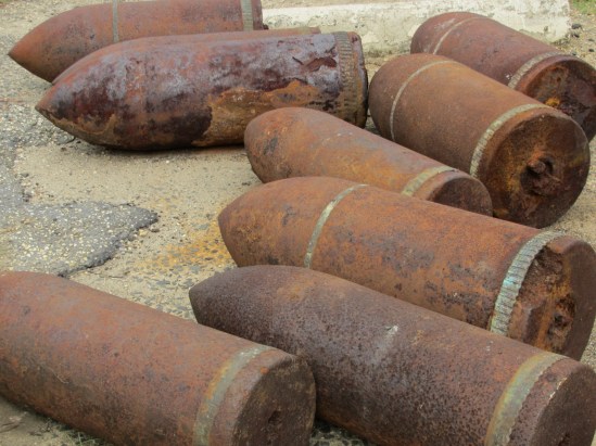 Bombs, possibly next week's.