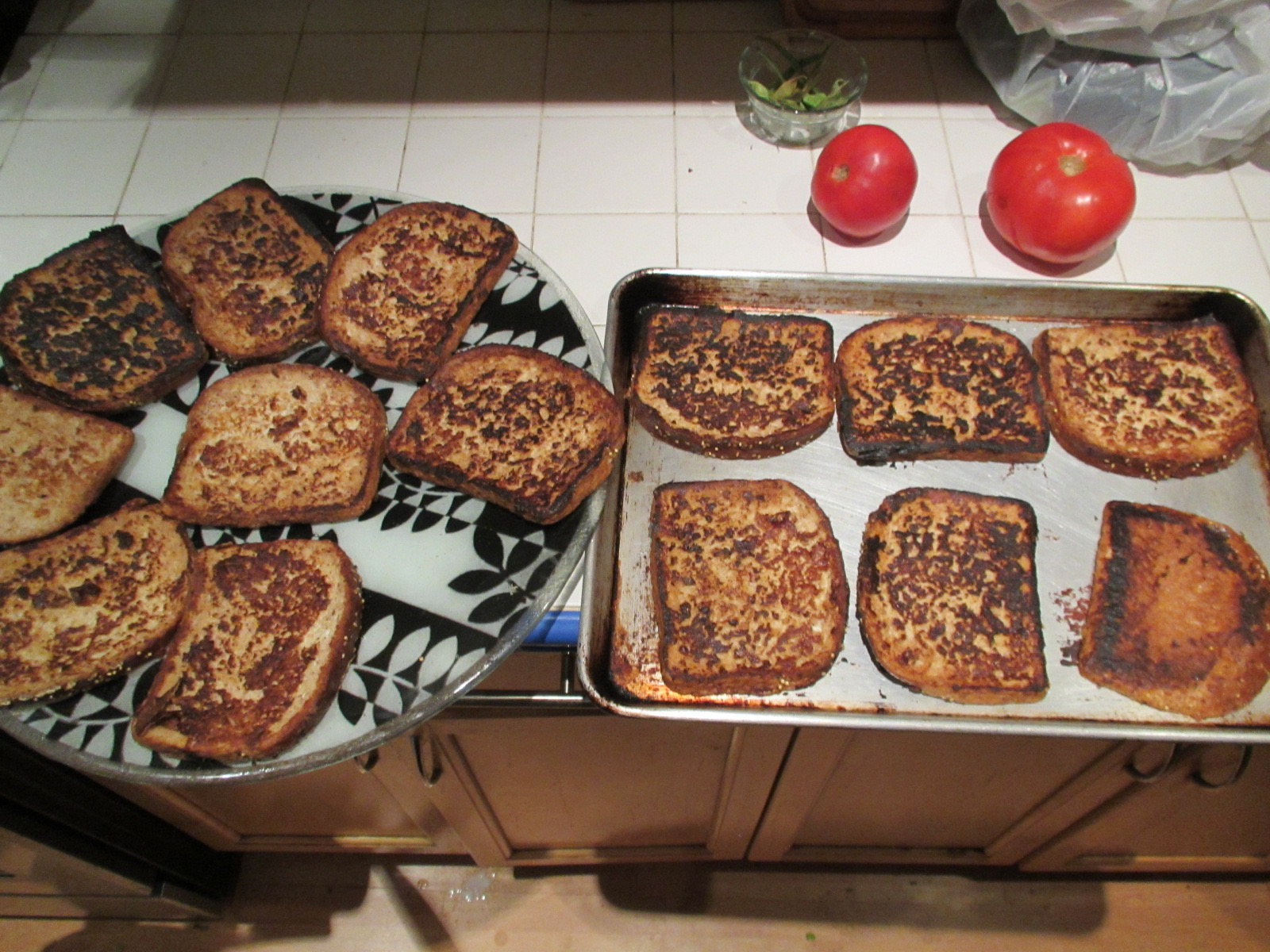 Prank french toast is still a complete breakfast.