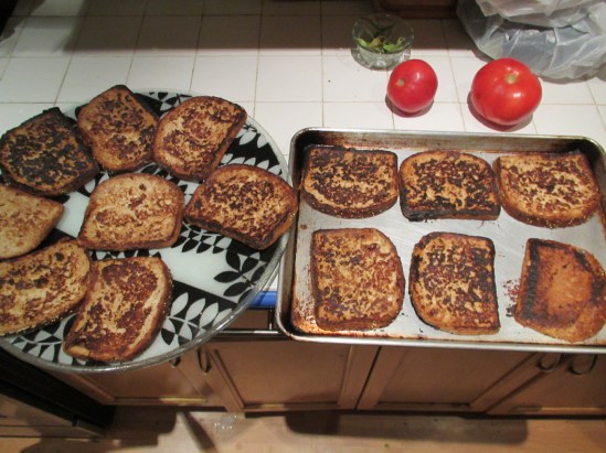 Prank french toast is still a complete breakfast.